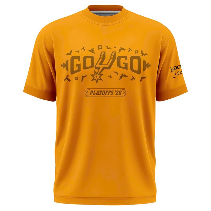 San Antonio Spurs Shop Playoffs T-Shirt