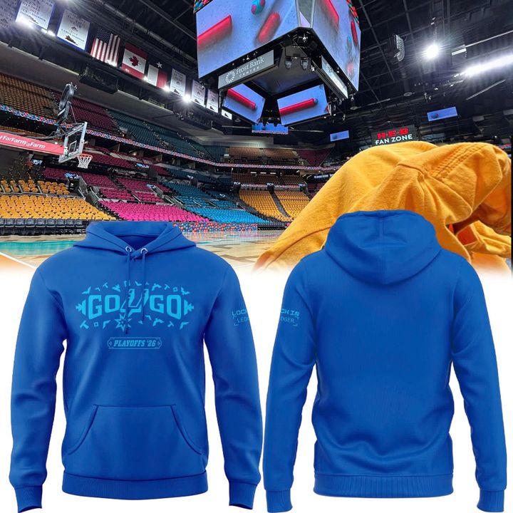 San Antonio Spurs Shop Playoffs Blue Hoodie