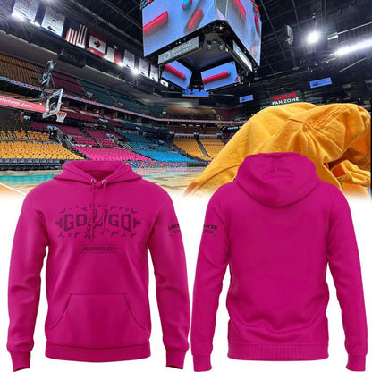 San Antonio Spurs Shop Playoffs Pink Hoodie