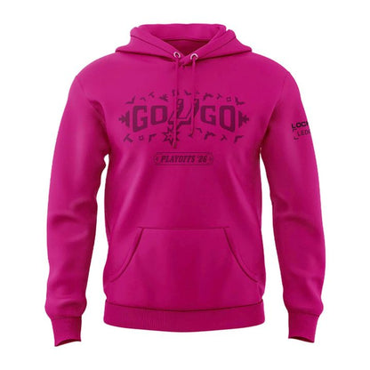 San Antonio Spurs Shop Playoffs Pink Hoodie
