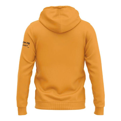 San Antonio Spurs Shop Playoffs Yellow Hoodie