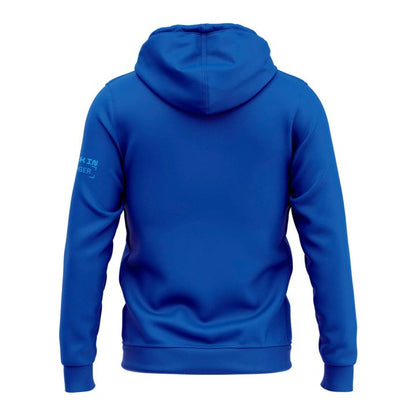 San Antonio Spurs Playoffs Blue Zip Hoodie
