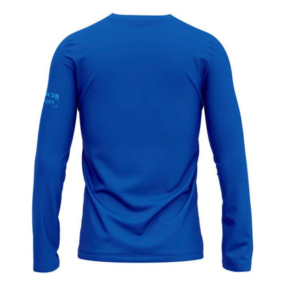 San Antonio Spurs Shop Playoffs Blue Long Sleeve Shirt
