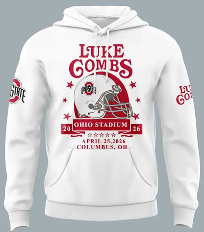 Luke Combs x Ohio State Stadium - My Kinda Saturday Night Tour 2026 Hoodie