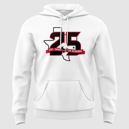 Houston Texans 25th Season Anniversary Limted Premium Hoodie