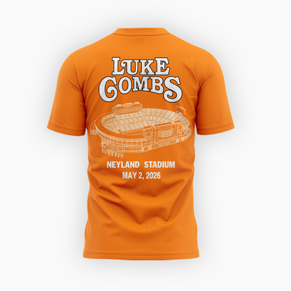 Limited Edition Tennessee x Luke Combs My Kinda Saturday Nigh Orange Tshirt 2026