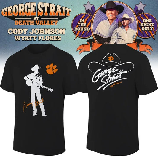 12. G.Strait 2026 “One-Night Only” Concert at Clemson Memorial Stadium T-Shirt