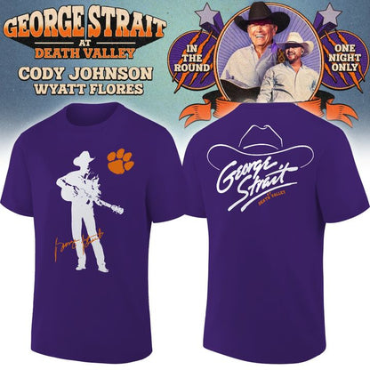 13. G.Strait 2026 “One-Night Only” Concert at Clemson Memorial Stadium T-Shirt