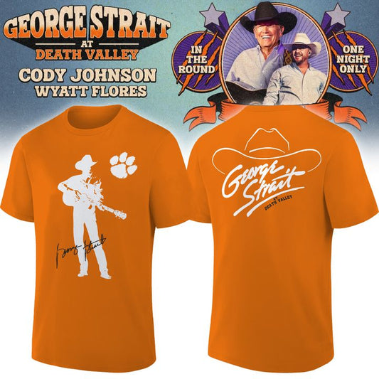 14. G.Strait 2026 “One-Night Only” Concert at Clemson Memorial Stadium T-Shirt