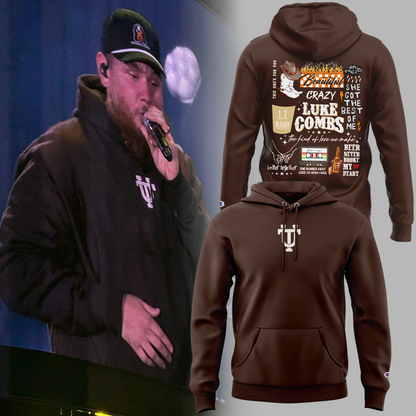 01.Luke Combs x Tennessee Volunteers My Kinda Saturday Night Tour 2026 -Hoodie