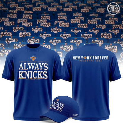 2026 Exclusive T-Shirt NEW YORK KNICKS Playoffs Round 2 Game 1