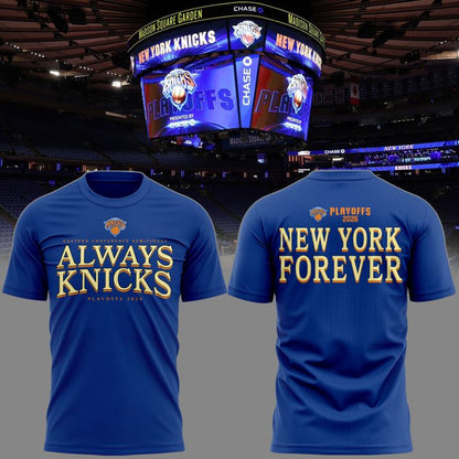 Exclusive 2026 T-Shirt NEW YORK KNICKS Playoffs Round 2 Game 1
