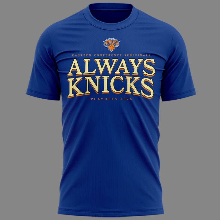 Exclusive 2026 T-Shirt NEW YORK KNICKS Playoffs Round 2 Game 1