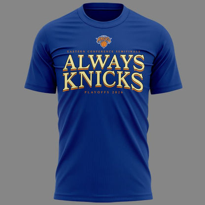 Exclusive 2026 T-Shirt NEW YORK KNICKS Playoffs Round 2 Game 1