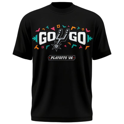 San Antonio Spurs 2026 Playoffs T-Shirt - Round 2 Game2