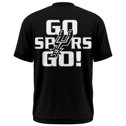 01.San Antonio Spurs 2026  Playoffs T-Shirt - Round 2 Game2