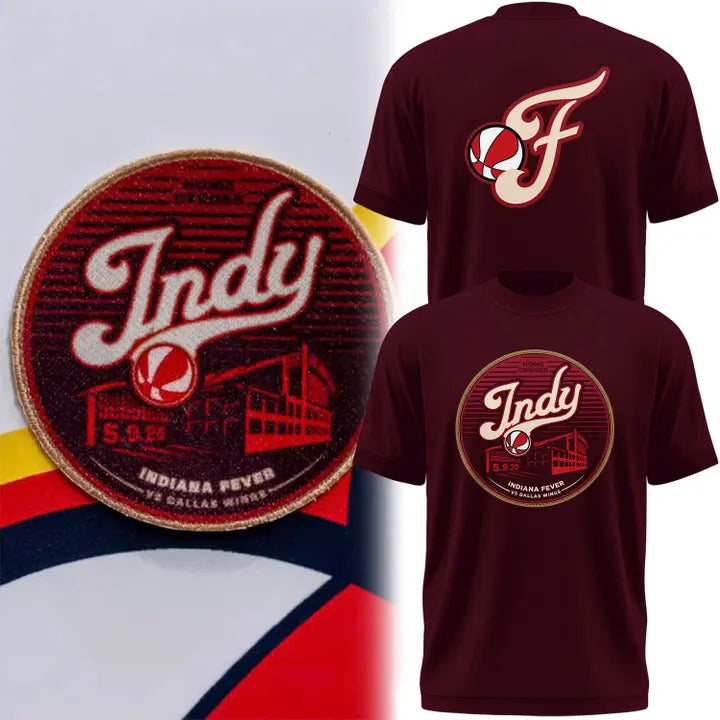 2026 Indiana Fever Home Game Fever Patch T-Shirt
