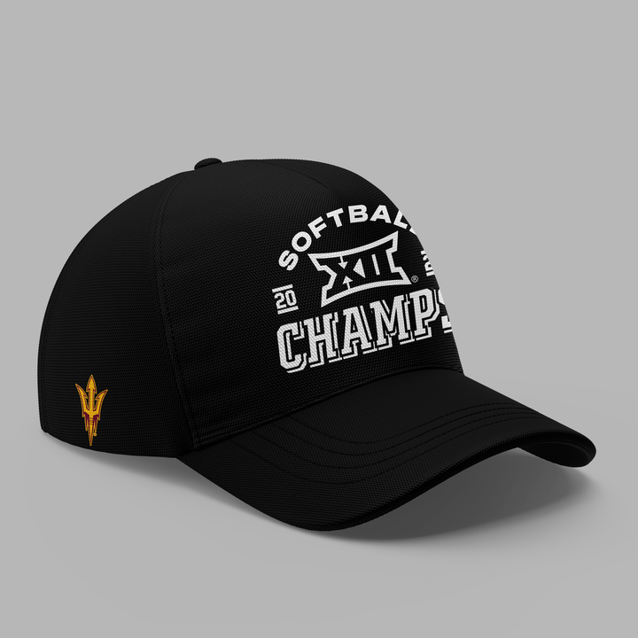 02.Arizona State Sun Devils 2026 Big 12 Softball Tournament Champions T-shirt