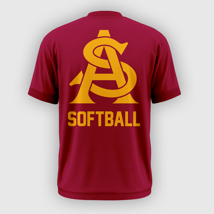 02.Arizona State Sun Devils 2026 Big 12 Softball Tournament Champions T-shirt