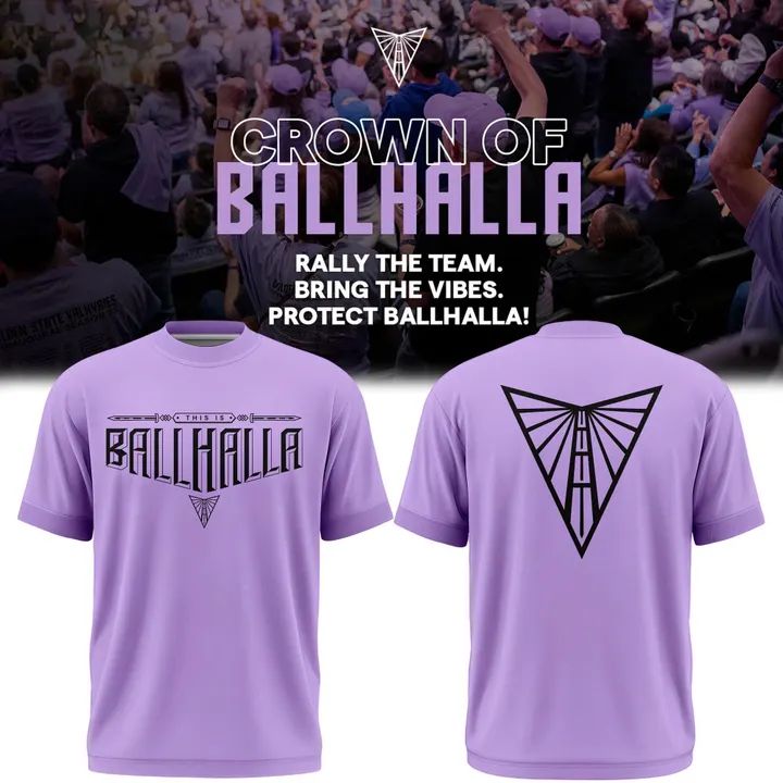 2026 Limited edition Tshirt "BALLHALLA" Golden State Valkyries
