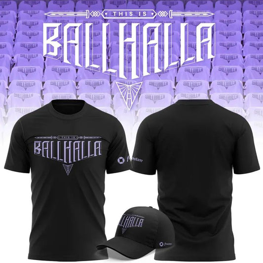2026 Limited edition Tshirt "BALLHALLA" Golden State Valkyries