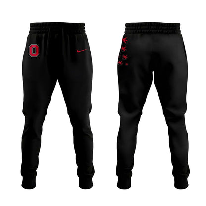 Ohio State Buckeyes Football Blackout Premium T-Shirt