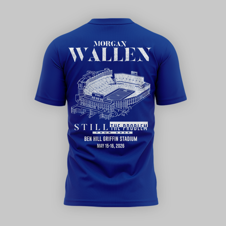 Limited Edition Morgan Wallen x Florida Gators Blue Tshirt 2026