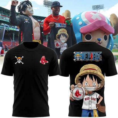 Boston Red Sox x 2026 One Piece Night T-Shirt