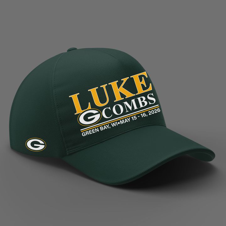 03.Luke Combs x Green Bay Packers My Kinda Saturday Night Tour 2026 - Tshirt