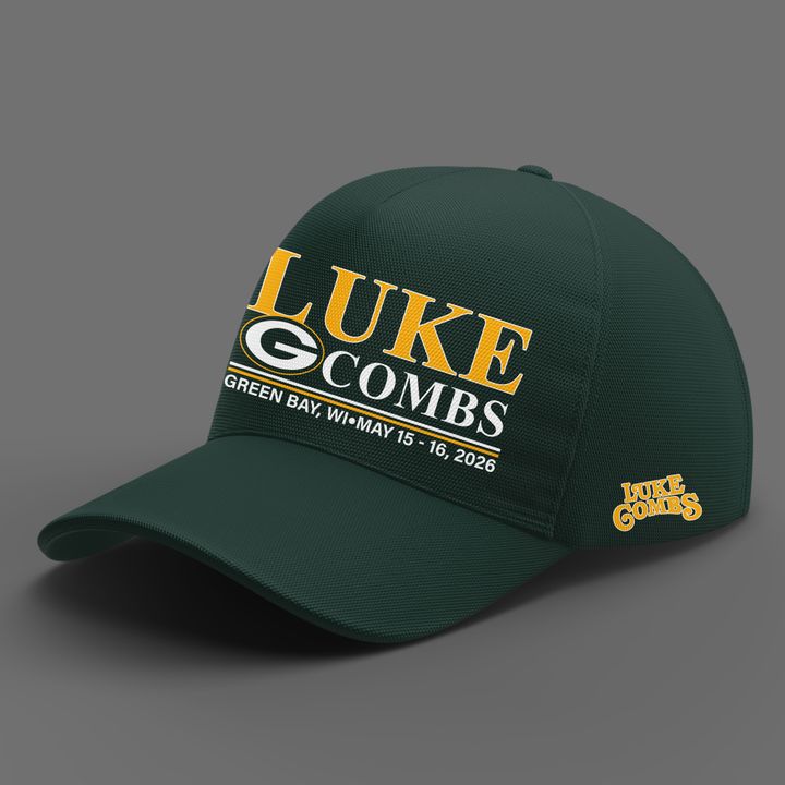 01.Luke Combs x Green Bay Packers My Kinda Saturday Night Tour 2026 - Tshirt