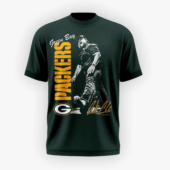 07.Luke Combs x Green Bay Packers My Kinda Saturday Night Tour 2026 - Tshirt