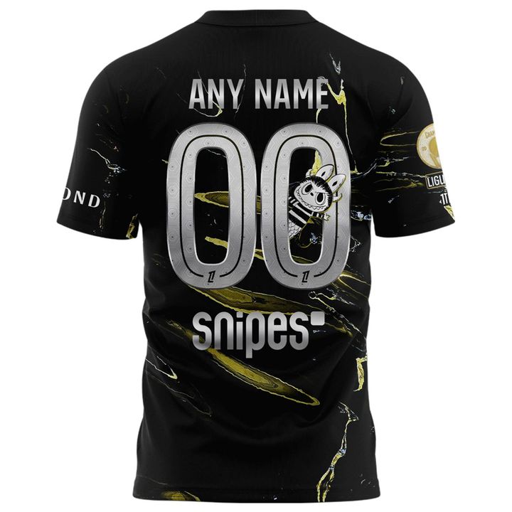 Maillot PSG Jordan Night Edition Champions de France 25/26 avec flocage personnalisé Labubu – Nom et Numéro Personnalisés