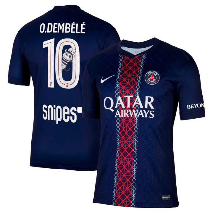 Maillot Domicile Stadium PSG Nike 25/26 avec flocage Labubu