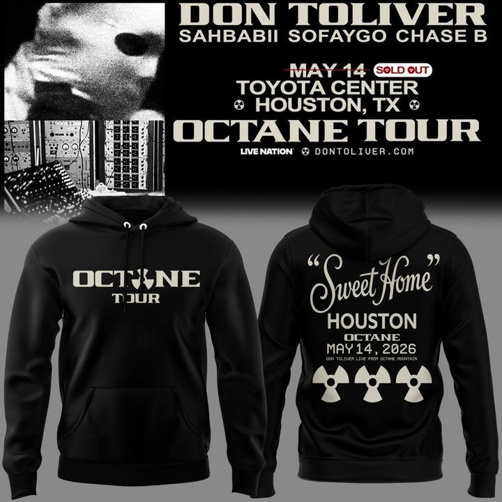 Exclusive Don Toliver OCTANE Tour Houston Hoodie 2026