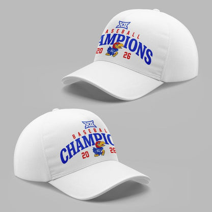 Kansas Jayhawks baseball 2026 Big 12 Conference Regular Season Champions Sweatshirt