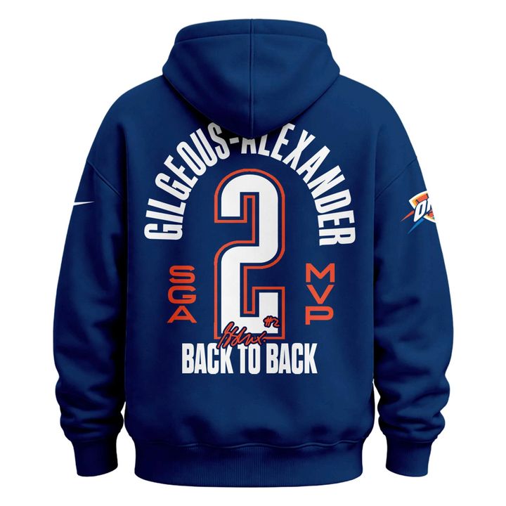 Special Edition Signed Shai Gilgeous-Alexander 2026 MVP Hoodie