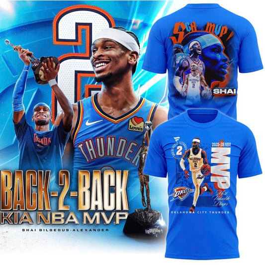 Shai Gilgeous-Alexander 2026 MVP Prime T-Shirt(v5)