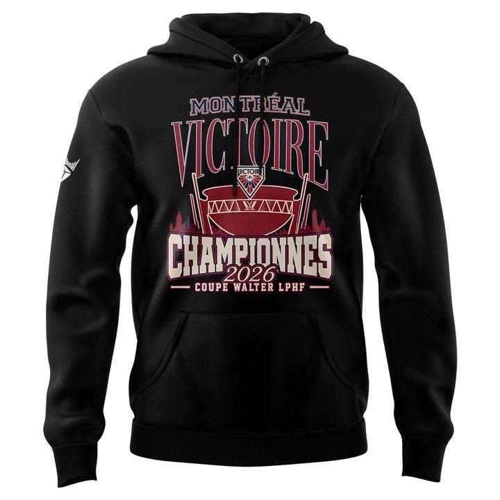 Unisex Montreal Victoire Royalty Champions Locker Room 2026 Hoodie