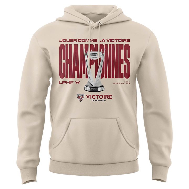 Adult & Kids Montreal Victoire Stadium Essentials Champions Big Cup 2026 Urban Hoodie