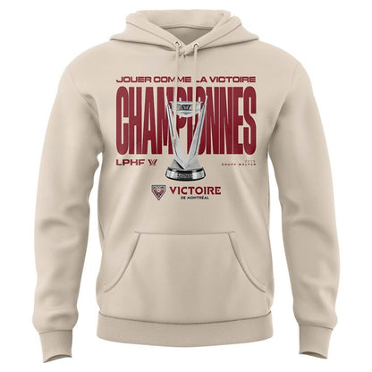 Adult & Kids Montreal Victoire Stadium Essentials Champions Big Cup 2026 Urban Hoodie