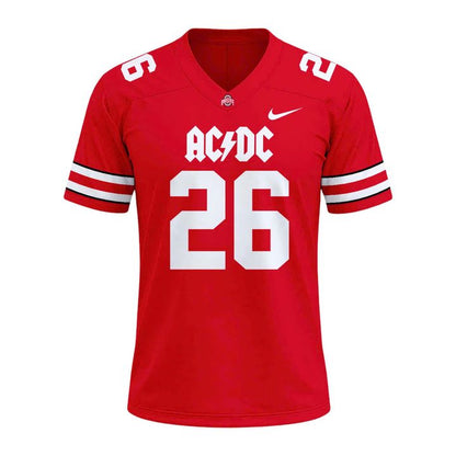 Ohio State Buckeyes AC/DC 2026 Tour Jersey - Limited Edition