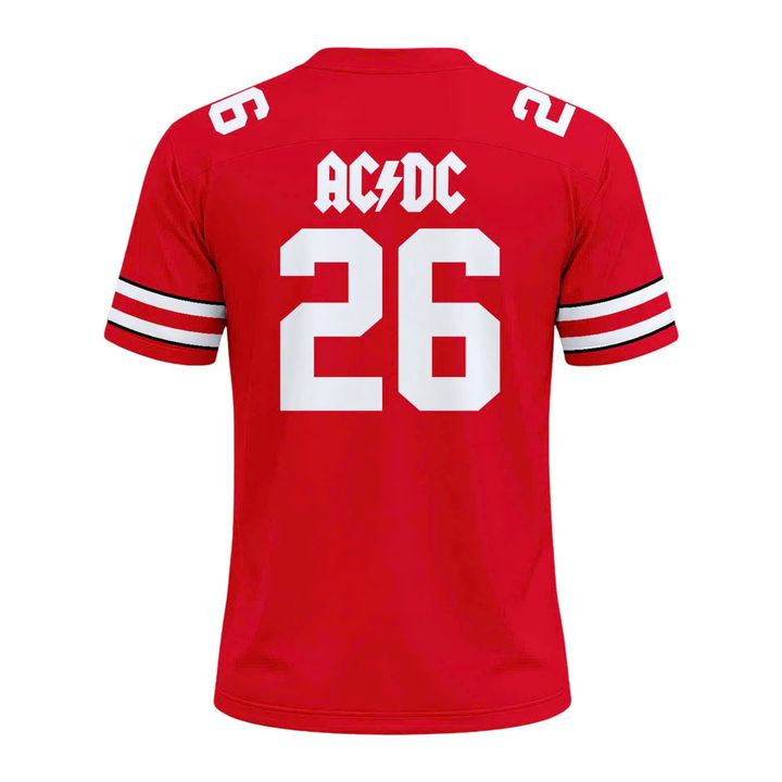 Ohio State Buckeyes AC/DC 2026 Tour Jersey - Limited Edition