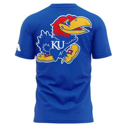 Kansas Jayhawks Blue 2026 Big 12 Baseball Tournament Champions Locker Room T-Shirt V2