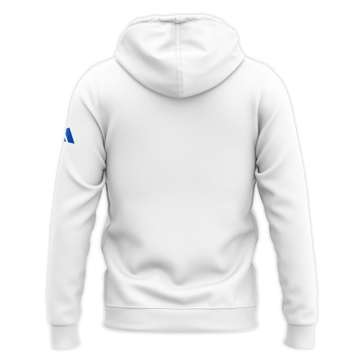 Kansas Jayhawks White 2026 Big 12 Baseball Tournament Champions Locker Room Hoodie V1