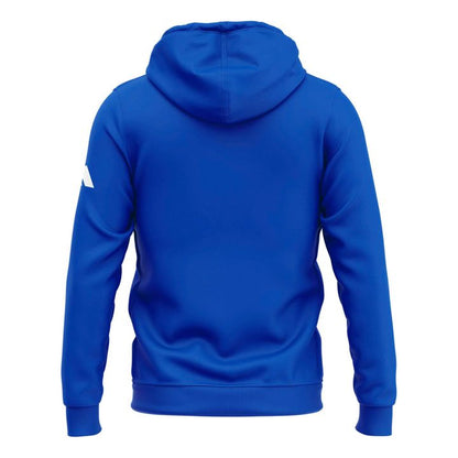 Kansas Jayhawks Blue 2026 Big 12 Baseball Tournament Champions Locker Room Zip Hoodie V1