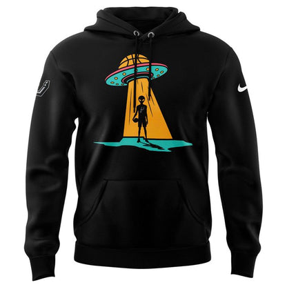 San Antonio Spurs Fiesta Alien Landing Hoodie