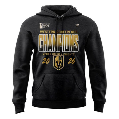 Unisex Vegas Golden Knights 2026  Western Conference Champions Hoodie