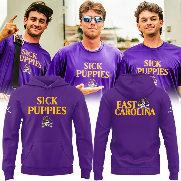 Special 2026 "Sick Puppies" ECU Baseball Hoodie