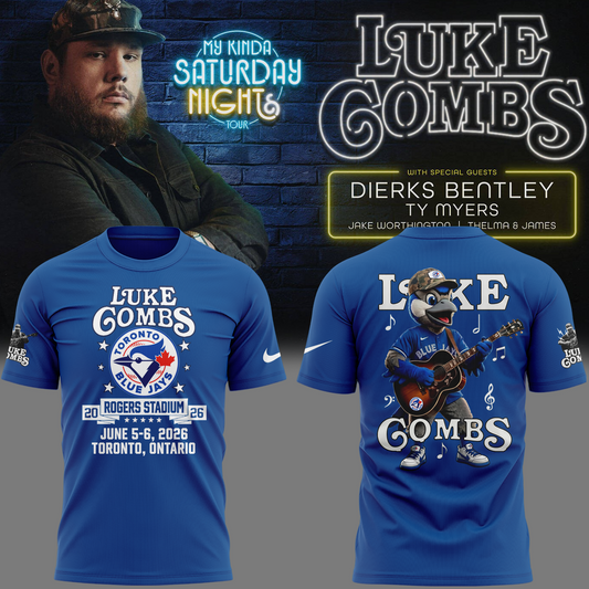 Toronto Blue Jays x LC My Kinda Saturday Night Tour 2026 Limited Edition T-shirt