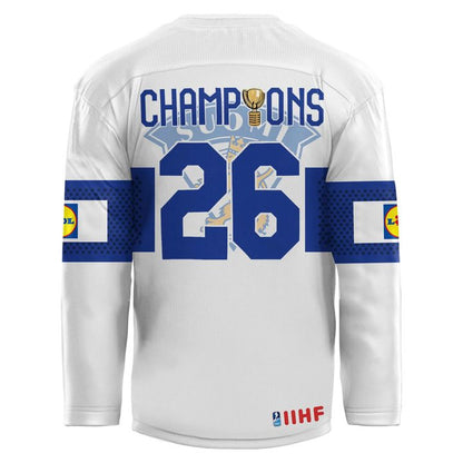Leijonat 2026 IIHF Champions Hockey Jersey